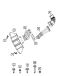 Genuine Mopar Transmission Skid Plate 68567321AA. Fixed Price $200.10.