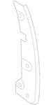 Genuine Mazda Stone Guard GP9A-50-4P1C. Fixed Price $19.58.