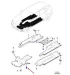 Jaguar F-pace X761 Engine Cover Undertray T4A50868 New. Fixed Price $1163.85.