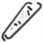 Step Bars Stainless Black Powdercoated Unlimited 4 Door Pr Fits Jeep Wrangler Jk. Fixed Price $199.50.