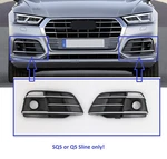 Front Bumper Cover Side Radar Grille Bezel Trim 2PC Fits 2018 - SQ5 Sline. Fixed Price $133.91.
