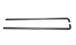Rugged Ridge 11650.40 Body Tub Rail Armor For 97-06 Jeep Wrangler Tj Black Pair. Fixed Price $119.99.