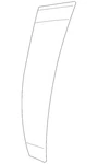 Genuine Mazda Stone Guard ZZCA-50-423. Fixed Price $13.79.