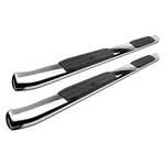 Ford F-150 15-25 Steelcraft 4" 4X Series Cab Length Polished Oval Side Bars. Fixed Price $323.52.