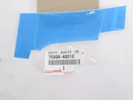 Genuine Oem Toyota 75998-48010 Right Lower Stone Guard 2001-2007 Highlander. Fixed Price $16.27.