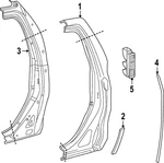 Genuine Toyota Stone Guard 58745-0C020. Fixed Price $38.21.