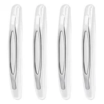Hqrnyp 4PCS Car Door Edge Guards, Metal Bumper For 4.44 Inch, White. Fixed Price $10.73.