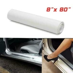 8"X80" Car Auto Door Sill Edge Clear Anti-scratch Film Sheet Vinyl Universal Fit. Fixed Price $10.89.