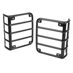 For Jeep Wrangler Jk 18 Rugged Ridge 11226.11 Euro Style Black Tail Light Guards. Fixed Price $69.99.