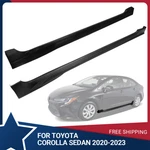 For 2020-2026 Toyota Corolla Sedan Le,xle,se,xse Trd Style Side Skirts Body Kit. Fixed Price $115.90.