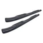 Ford F-150 15-25 Raptor Series 4" Cab Length Black Oval Curved Step Bars. Fixed Price $314.99.