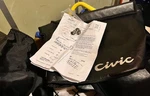Genuine Rare Oem 92-95 Civic Full Nose Mask Bumper Bra Hood Fender Free Ship. Fixed Price $750.00.