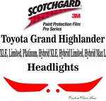 3M Paint Protection Film Series Clear Bra 2024 2025 Toyota Grand Highlander. Fixed Price $45.00.