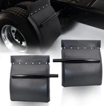 Torque Quarter Fenders For Semi Truck, 24 X Heavy-duty Black Poly. Fixed Price $64.95.