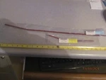 2020-2024 Highlander Passenger Door Side Guards Color Is Ruby Flare Pearl. Fixed Price $30.00.