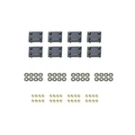 Westin Premier Oval Nerf Step Bar Mount Kit Powder Coated Black Steel 22-1005. Fixed Price $160.70.