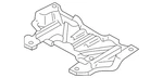 Genuine Nissan Radiator Support Splash Shield 75881-CD00A. Fixed Price $82.10.