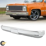 Steel Chrome Front Bumper Face Bar For Chevy Gmc C10 K10 Suburban 1973-1980. Fixed Price $186.99.