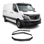 Set Bug Shield Deflector & Window Visor For Mercedes Sprinter W906 2014-18 3PCS. Fixed Price $199.99.
