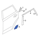 For Kia Soul 2014-2019 87539B2000 Left Stone Guard. Fixed Price $39.36.