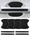 Unlrae 8PCS Door Handle Protector,car Accessories Reflective Black. Fixed Price $14.02.