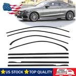 Black Windows Strip Sill Molding Cover Trim For 2015-2021 Mercedes Benz C-class. Fixed Price $139.99.