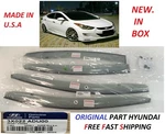 Hyundai Elantra 2011-2016 Side Window Vent Visor Sun Rain Deflector Guard Oem. Fixed Price $20.00.