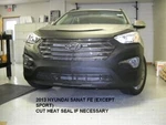 Lebra Front End Mask Cover Fits 2013-2016 Hyundai Santa Fe. Fixed Price $148.99.